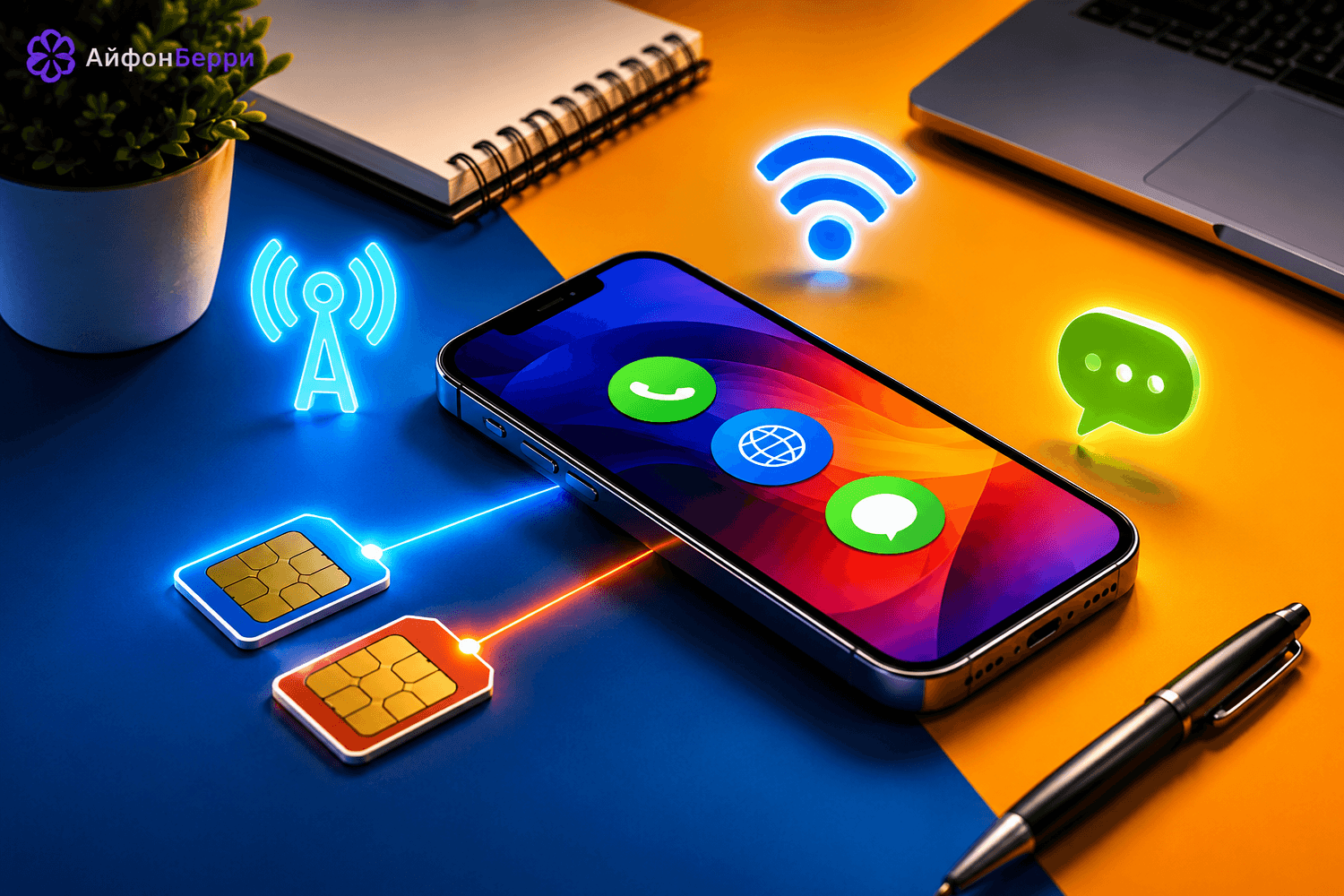 Как настроить две SIM на iPhone: звонки, интернет и сообщения