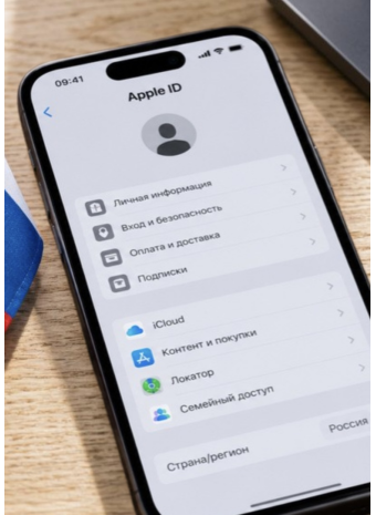 Как вернуть российский регион в Apple ID