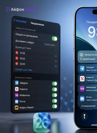 Как настроить уведомления на iPhone в iOS 26 и не отвлекаться на лишнее