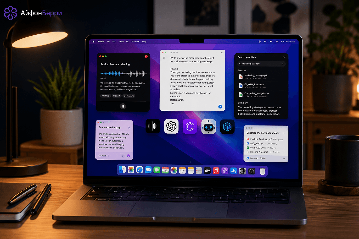 6 ИИ-приложений для Mac, которые реально помогают в работе