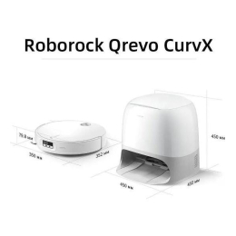 Робот-пылесос Roborock Qrevo CurvX (White)