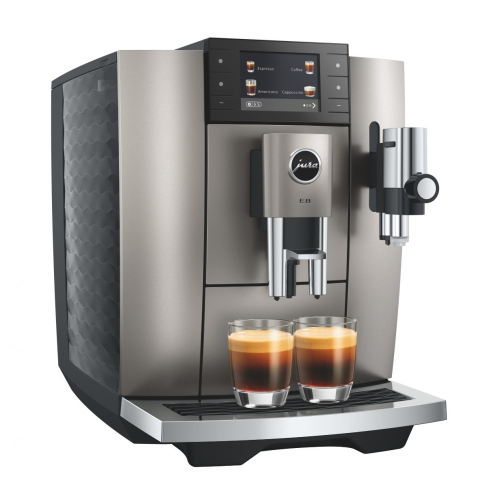 Кофемашина Jura E8 (Midnight Silver)