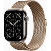 Apple Watch Series 11 Titanium 42 mm GPS Gold Titanium Milanese Loop