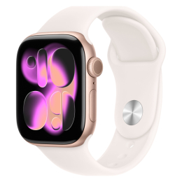 Apple Watch Series 11 Aluminium 42 mm GPS Rose Gold Aluminium Sport Band Light Blush