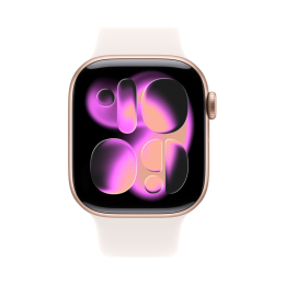 Apple Watch Series 11 Aluminium 42 mm GPS Rose Gold Aluminium Sport Band Light Blush