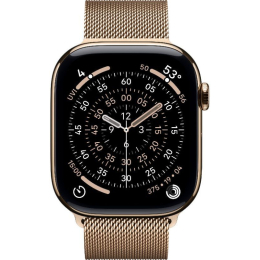 Apple Watch Series 11 Titanium 46 mm GPS Gold Titanium Milanese Loop