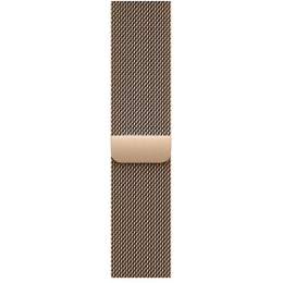 Apple Watch Series 11 Titanium 46 mm GPS Gold Titanium Milanese Loop