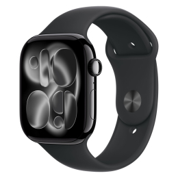 Apple Watch Series 11 Aluminium 46 mm GPS Jet Black Aluminium Sport Band Black