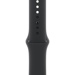 Apple Watch Series 11 Aluminium 46 mm GPS Jet Black Aluminium Sport Band Black