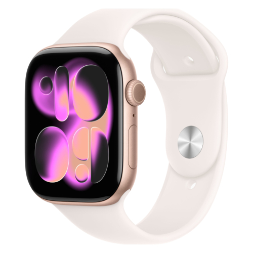 Apple Watch Series 11 Aluminium 46 mm GPS Rose Gold Aluminium Sport Band Light Blush