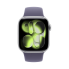 Apple Watch Series 11 Aluminium 46 mm GPS Silver Aluminium Sport Band Purple Fog