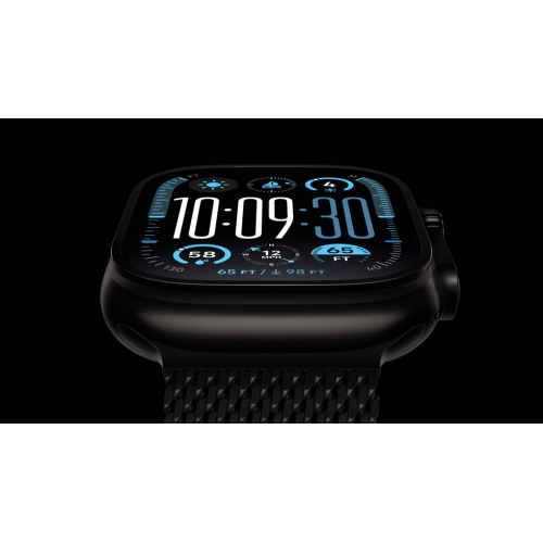 Apple Watch Ultra 2 49 mm GPS + Cellular Black Titanium Titanium Milanese Loop