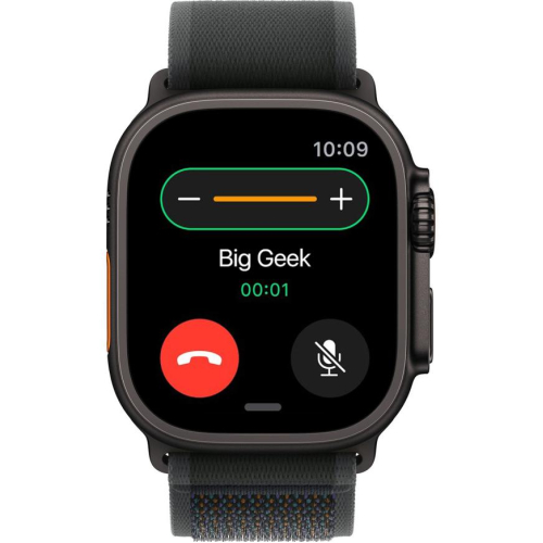Apple Watch Ultra 2 49 mm GPS + Cellular Black Titanium Trail Loop Black