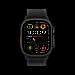 Apple Watch Ultra 2 49 mm GPS + Cellular Black Titanium Trail Loop Black