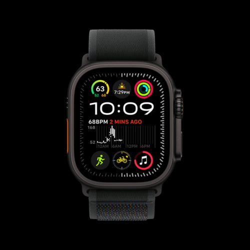 Apple Watch Ultra 2 49 mm GPS + Cellular Black Titanium Trail Loop Black