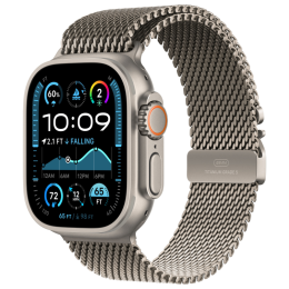 Apple Watch Ultra 2 49 mm GPS + Cellular Natural Titanium Titanium Milanese Loop