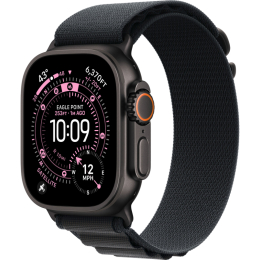 Apple Watch Ultra 3 49 mm GPS + Cellular Black Titanium Alpine Loop Black