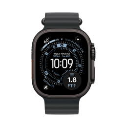 Apple Watch Ultra 3 49 mm GPS + Cellular Black Titanium Ocean Band Black