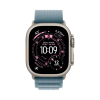 Apple Watch Ultra 3 49 mm GPS + Cellular Natural Titanium Alpine Loop Blue