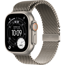 Apple Watch Ultra 3 49 mm GPS + Cellular Natural Titanium Titanium Milanese Loop