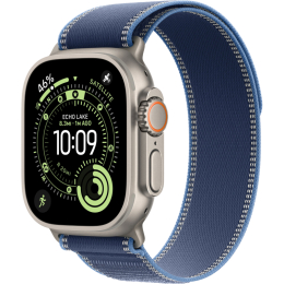 Apple Watch Ultra 3 49 mm GPS + Cellular Natural Titanium Trail Loop Blue