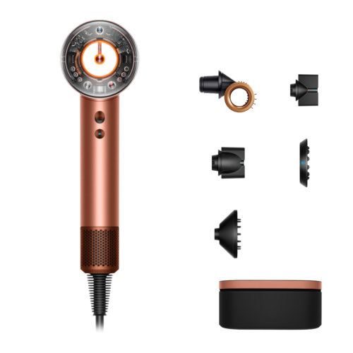 Dyson HD16 Supersonic Nural Hair Dryer Straight+Wavy Gift Edition (Amber Silk) (2025)